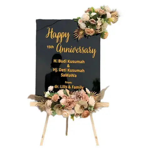 Papan Bunga Akrilik Werdoyo